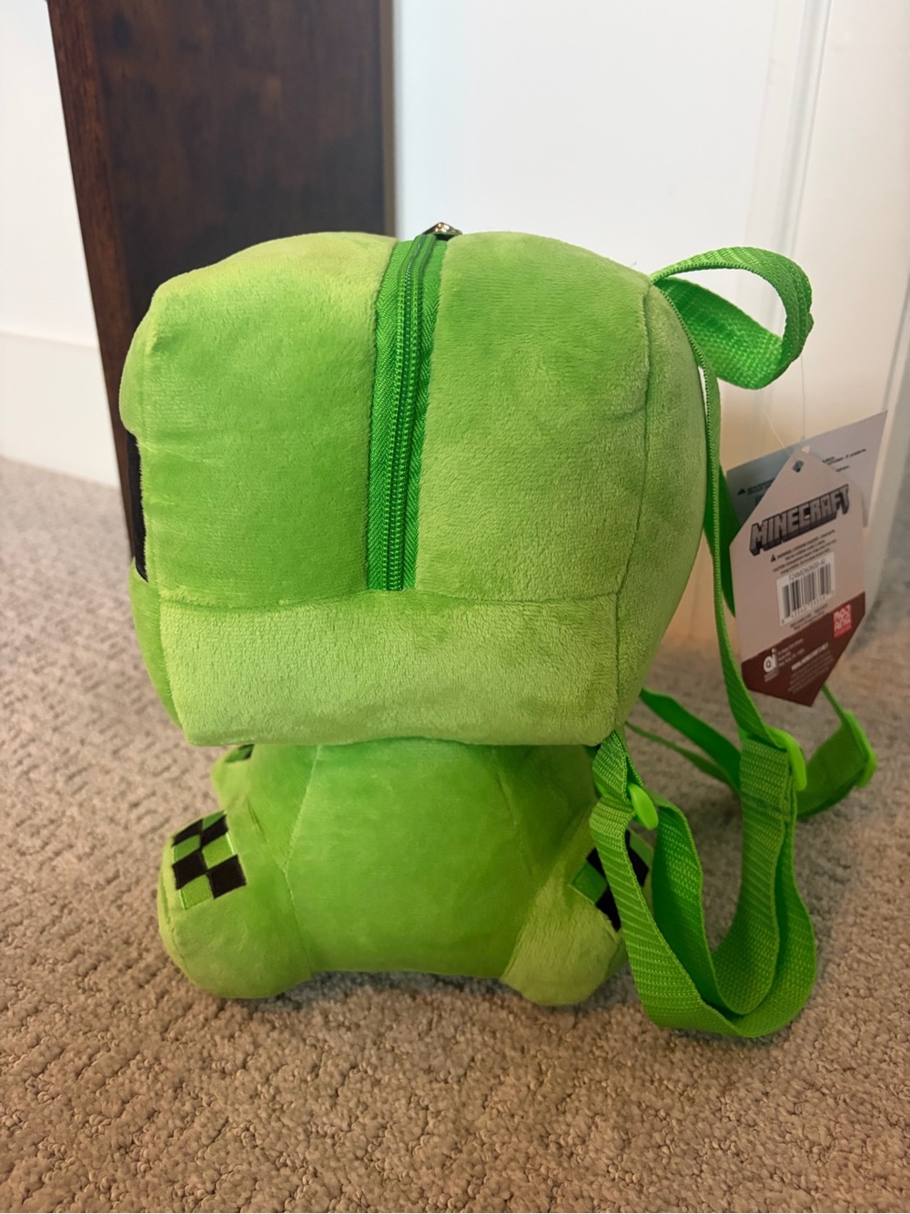 Minecraft Creeper Backpack - Picture 4 of 5